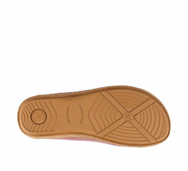 Birkenstock Woollery Clog Træsko Dame Lyserød | DK 313SGL